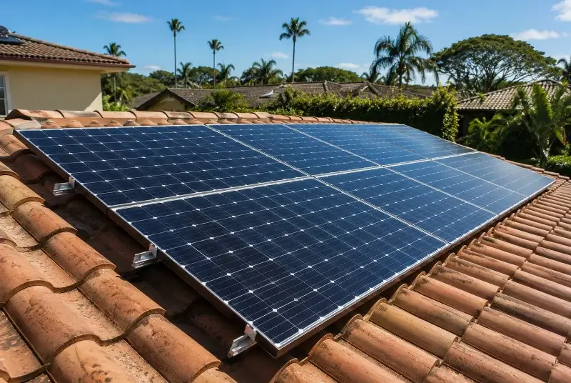 Installation de panneaux solaires à Dourgne