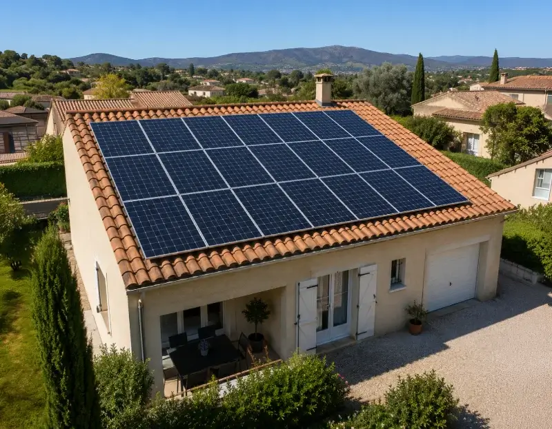 Prime à l'autoconsommation panneaux solaires Dourgne — aide financière de l'État